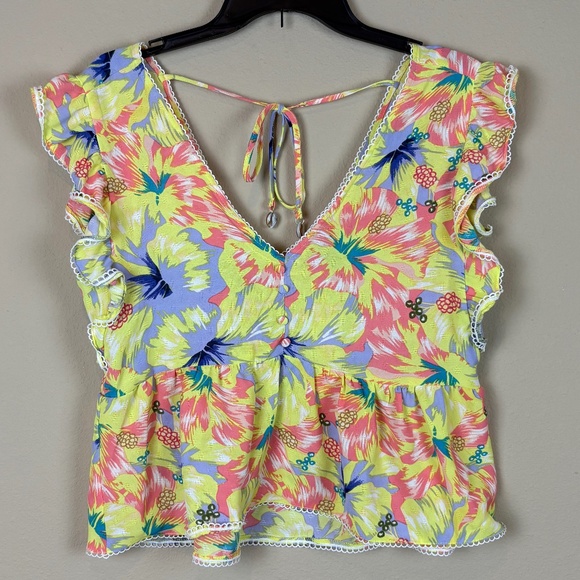 Jessica Simpson Peyton crop top - Picture 1 of 15